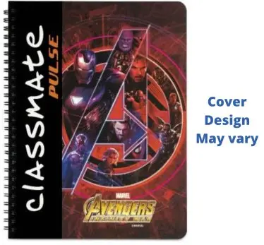 classmate PULSE Spiral Ruled Notebook 180 page (1 Piece)