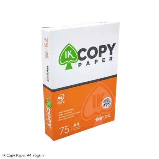 JK copy paper A4, 75 gsm, 500  