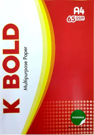 K BOLD A4, 65 gsm, 500 sheets