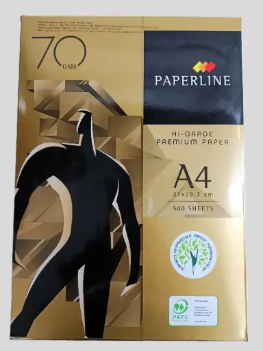 Paperline Hi-Grade Premium A4 size, 70 GSM, 500 sheets paper