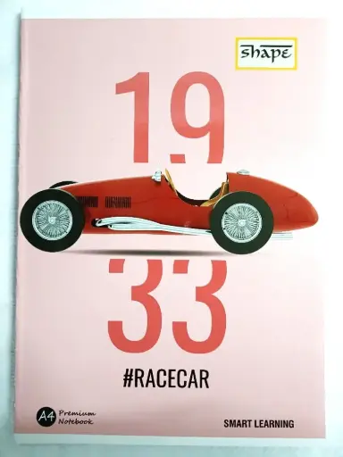 Shape Smart learning note book - 172 pages ( 6 units )